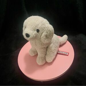 Cream Douglas Plush Puppy Dog Toy - Soft Stuffed Pet Companion